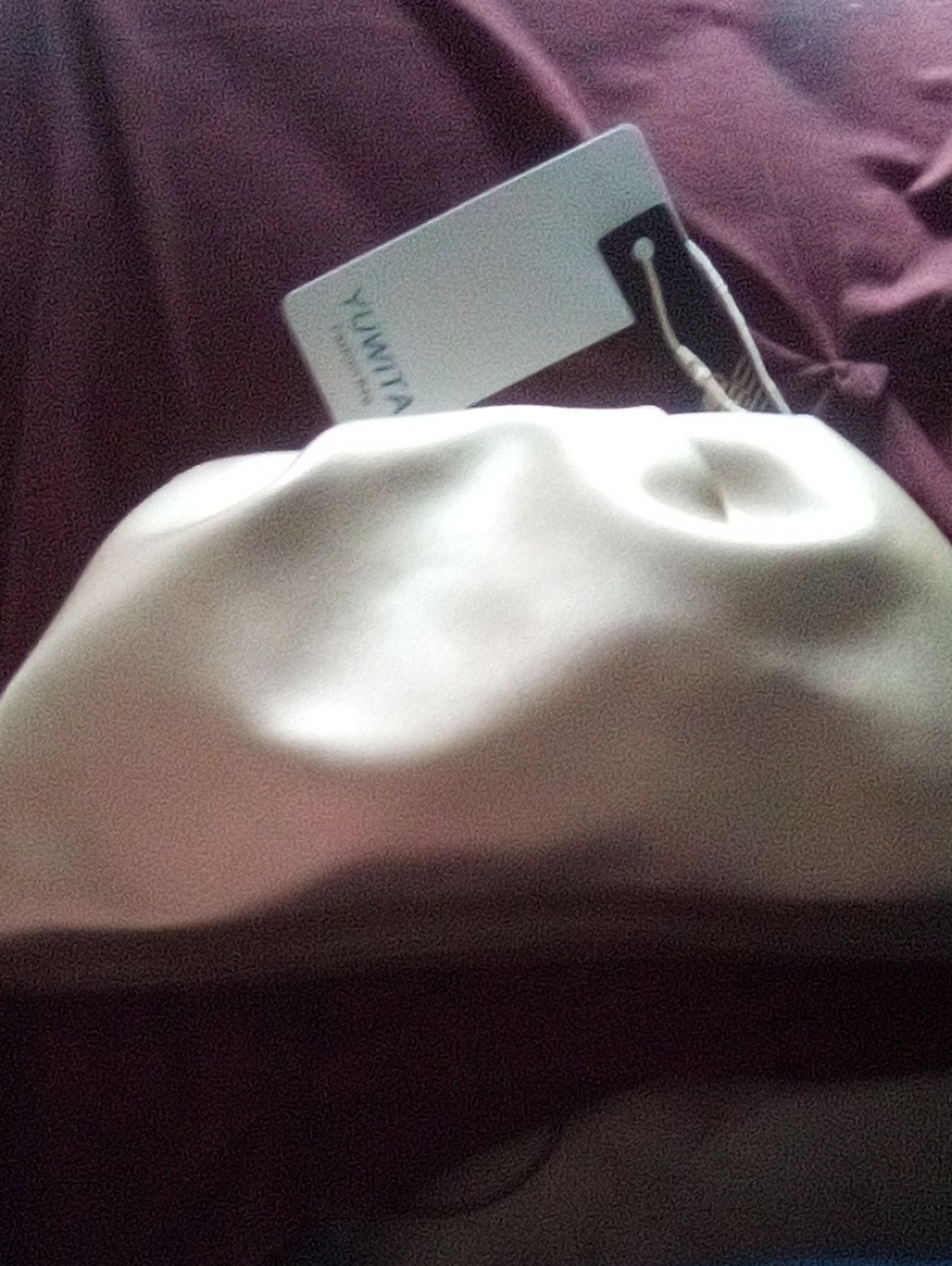 Youmita Gold Soft Slouch Clutch